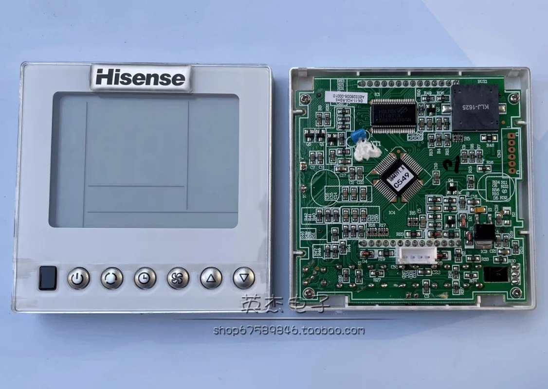 

New for Hisense One Drag One Air Pipe Machine Wire Control YXC-A02U Remote Control 1848071. A Control Panel 151905. C 1844191. A