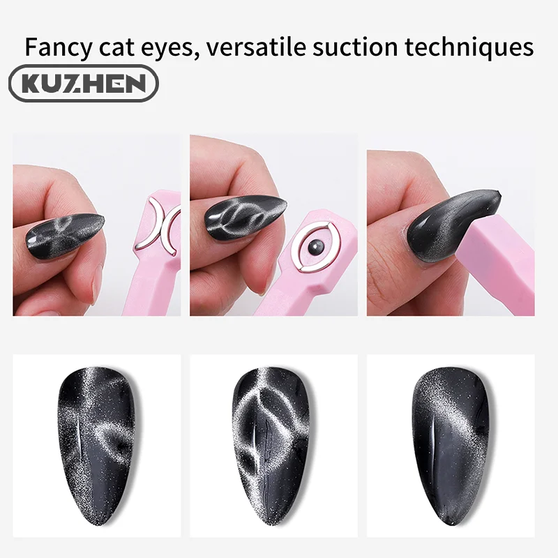 3 In 1 Multifunctional Strong Cat Eye Magnet UV/LED Gel Nail Magnetic Stick For Manicure Art Design Special Tools