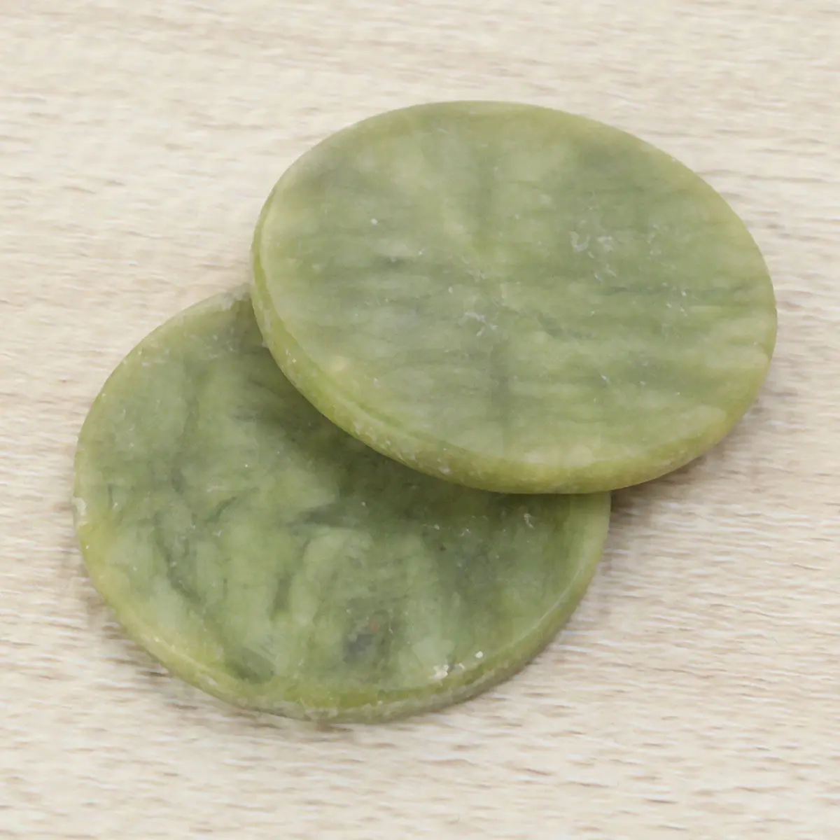 2Pcs Natural Jade Stone extension Glue Holder Pallet Prevents Rapid Drying Extends Glue Life extension Tools