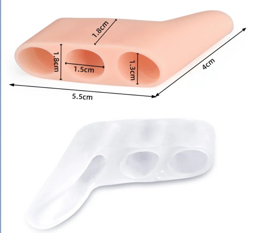 

1/2/5Pairs Silicone Gel Thumb Corrector Bunion Toe Protector Separator Hallux Valgus Fingers Straightener Foot Care Relief