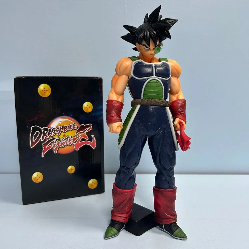 28 cm Anime Dragon Ball Z Fighterz Bardock Ros Comic Kleur Staande Saiyan Armor Pvc Figuur Standbeeld Model Ornament Boxed