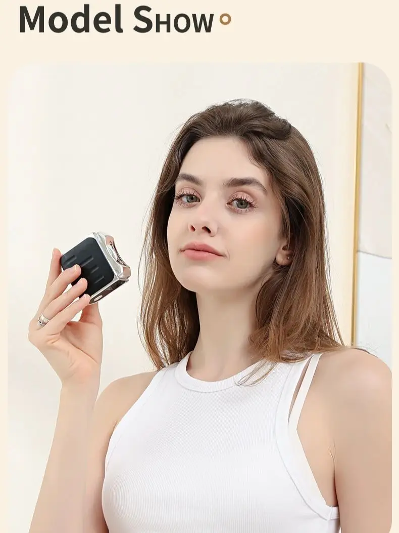 ماكينة قص الأظافر الكهربائية القابلة لإعادة الشحن عبر USB - ماكينة تشذيب أوتوماتيكية آمنة للأطفال وكبار السن، جهاز محمول لتصفيف الأظافر