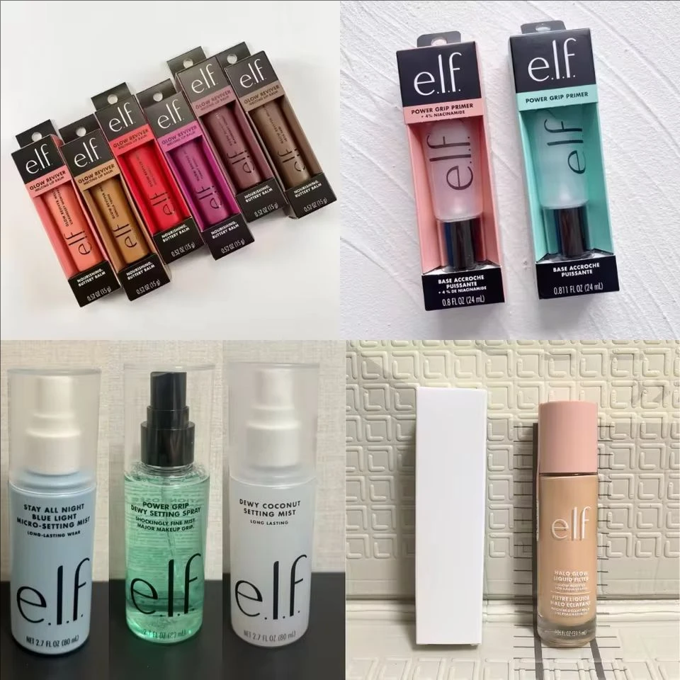 Elf Lipgloss 6-kleuren lippenbalsem Optioneel Lichtgewicht Hydraterend Voedend Repareren Verbeter de droogheid Creëer natuurlijke dikke lippen