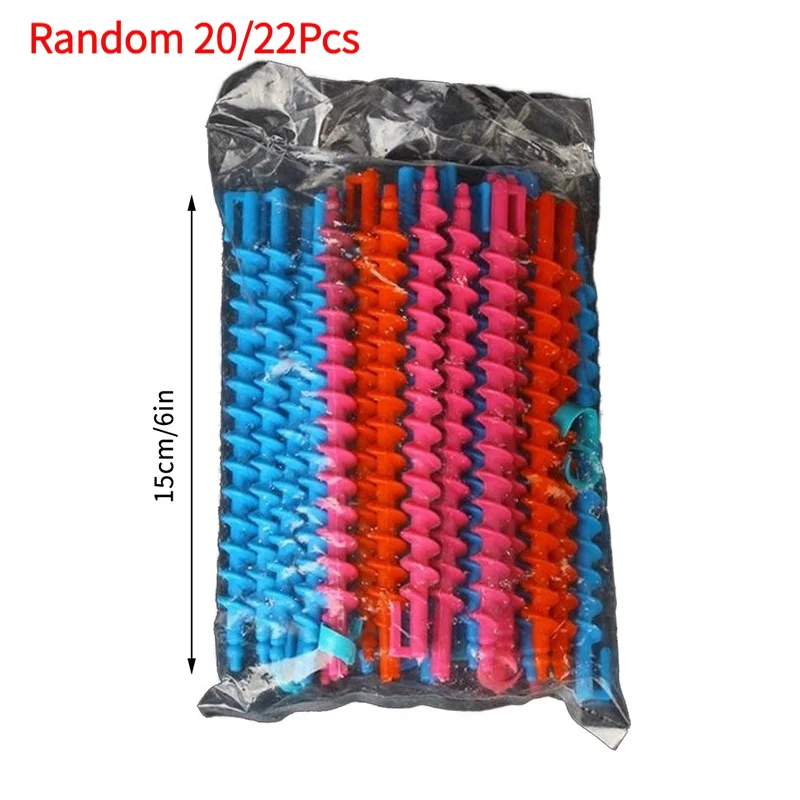 Plastic Spiral Perm Stick Heatless Hair Curler Women Curly Hair Rollers Heatless Curls Cold Perm Bar Barber Hair Styling Tool.