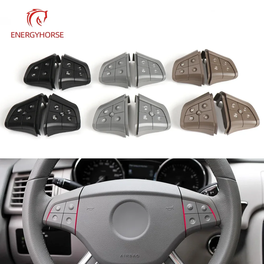 

For Mercedes W164 W245 W251 Steering Wheel Switch Control Buttons Car Multi-function Switch Buttons For Benz GL ML R B Class