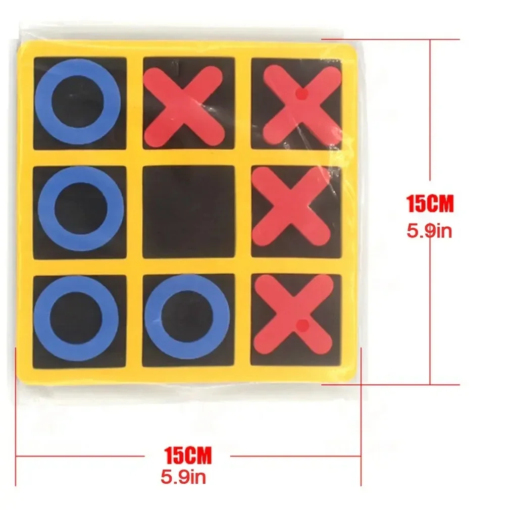 Tic Tac Toe 부모-자녀 상호 작용 레저 보드 게임 사고 훈련, 지능형 교육 장난감 개발, OX 체스, 신제품