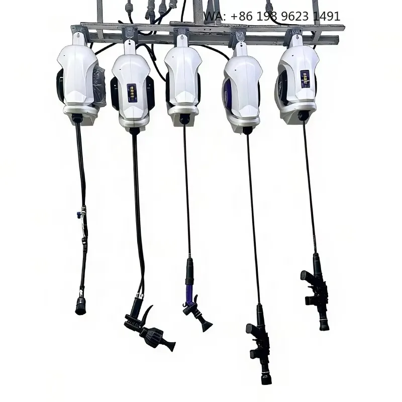 Commercial 5-in-1 Car Wash Combination Drum | Auto Retractable Car Wash Station Hose Reel System