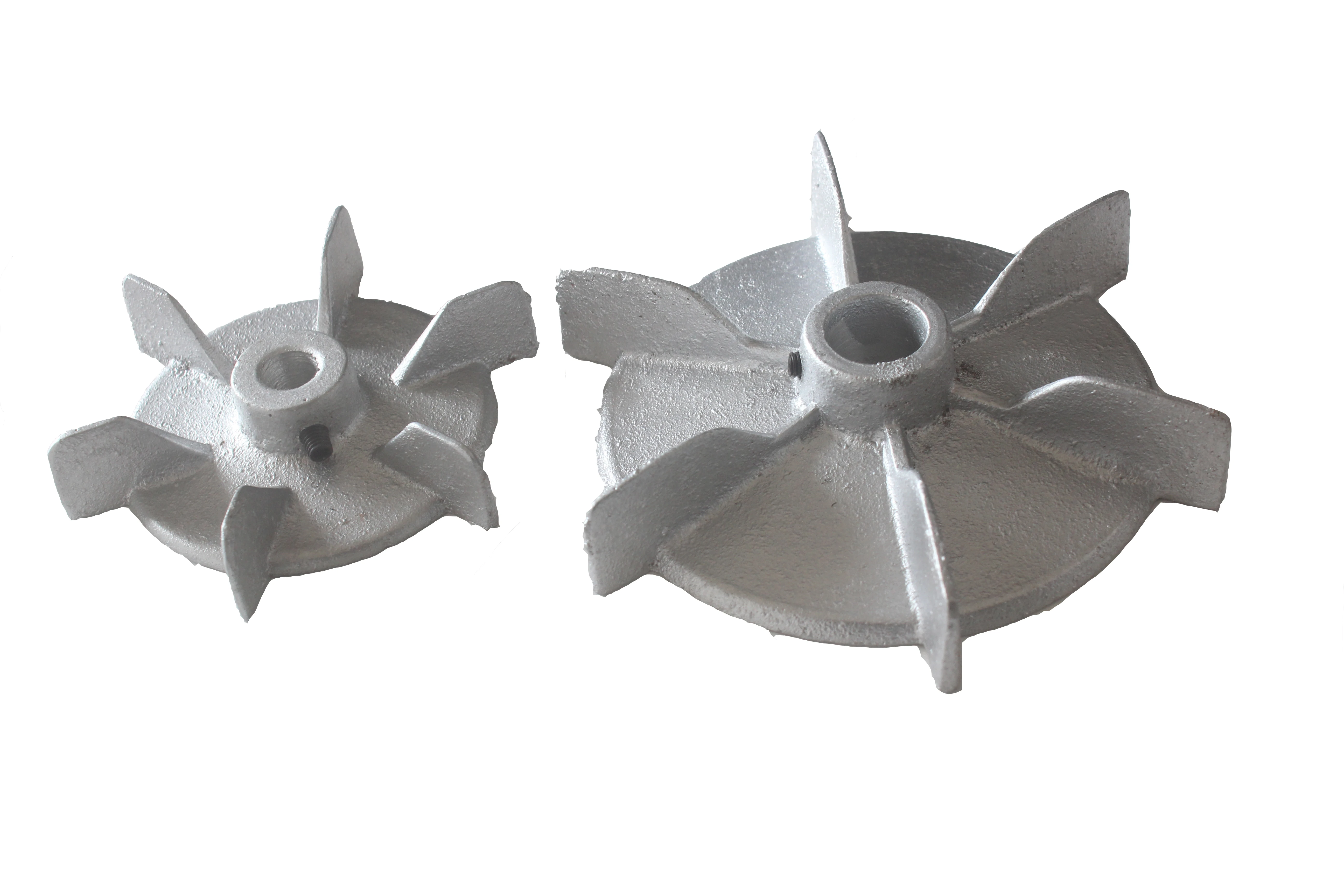 Motor casting  aluminum fan blade small impeller, high temperature resistant heat dissipation fan blade