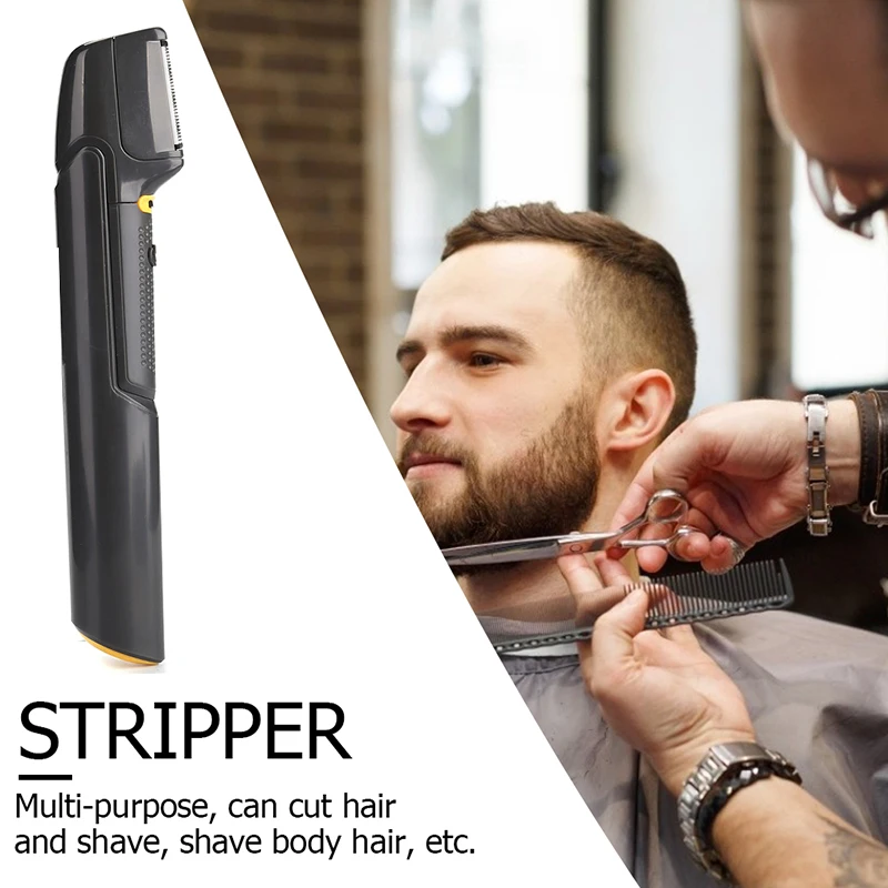 Extensible folding men's electric shaving kit with ABS handheld version for home hair grooming set - personal beauty package