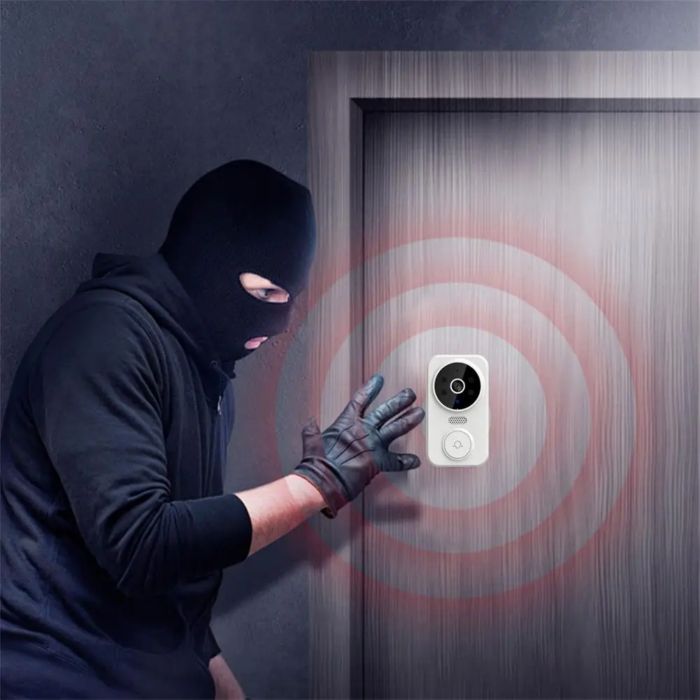 M8 Visual campanello Home citofono bidirezionale visione notturna a infrarossi monitoraggio remoto sistema di sicurezza Wifi Video campanello Smart Home