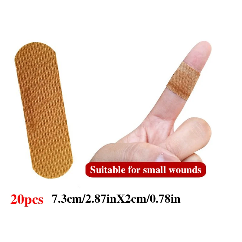 60pcs Variety Shapes Waterproof Bandage Breathable First Band Aid Wound Dressing Medical Tape Wound Plaster Bandaids Pansement