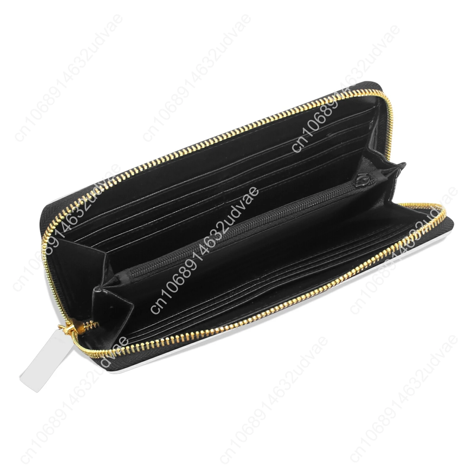 New Clutch Wallet For Women Female Leather Custom Pattern Purse Card Holders Coin Phone Pocket Long Money Wallets Bolsas