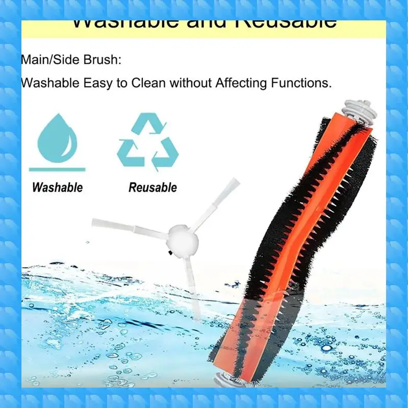 

ETRT For Xiaomi X10 Plus+ Spare Parts Accessories Main Side Brush Hepa Filter Mop Cloth Dust Bags Replacement Parts