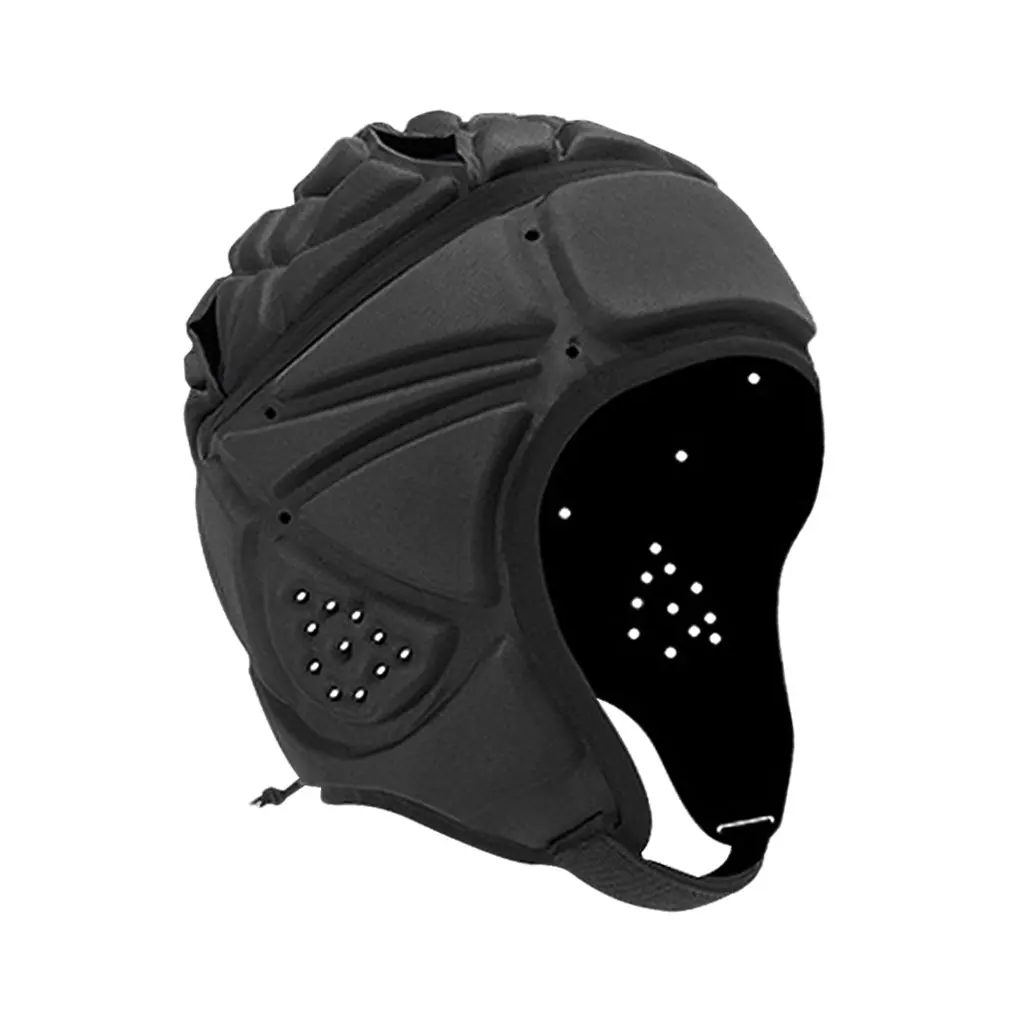 EVA Sponge Protective Rugby Headguard Breathable Adjustable Helmet Head Protector for Football Baseball Riding