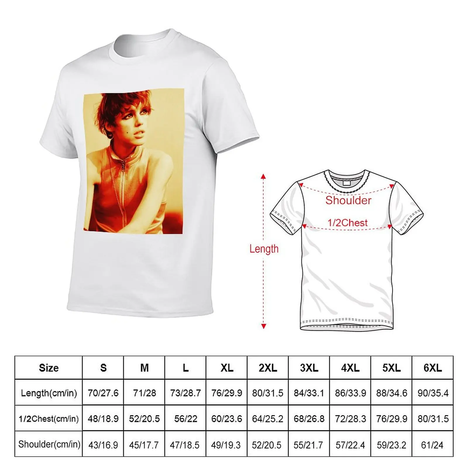 Edie Sedgwick Andy Warhol Photography Fashion Icon sixties T-Shirt t shirts for man graphic tees g man t shirts for men T-shirt