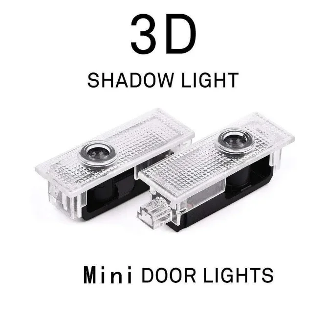 

2/4Pcs LED car door welcome light projector light Decorative lights For Mini Cooper OneS JCW R55 R56 R58 R59 R60 F56 F60 2023