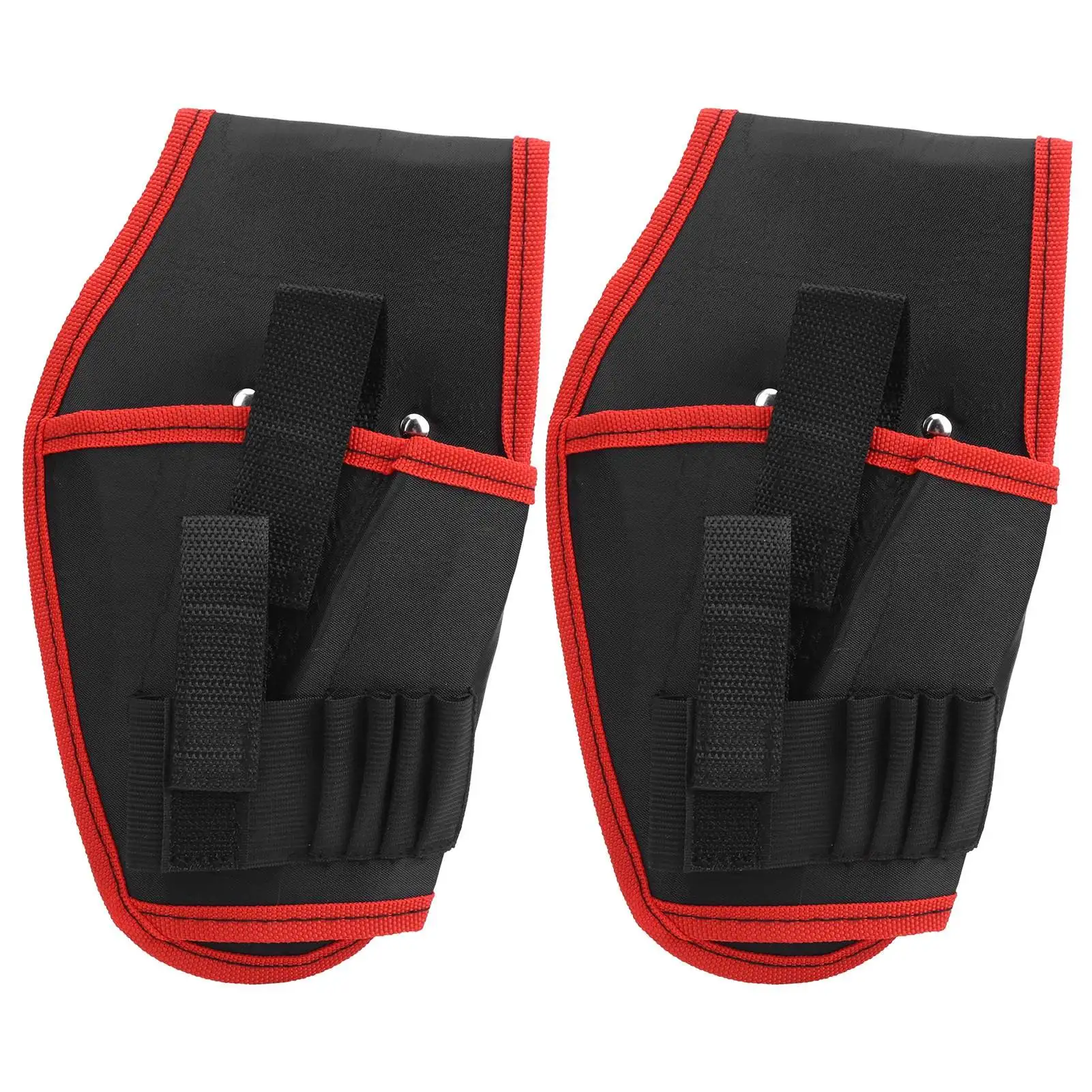 

2Pcs Electric Drill Belt Pouch Portable Cordless Electrician Tool Multifunctional Bag