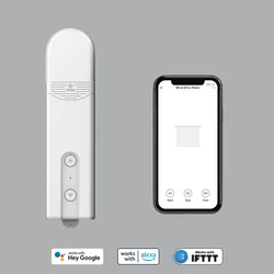 BroadLink Bestcon RF Curtain Motor Smart Blinds Driver Works with Alexa, Google Home, RF HUB Required