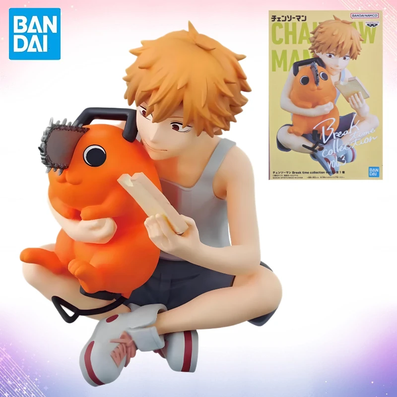 

In Stock bandai namco banpresto chainsaw man break time collection vol.3 denji pochita figure model collector toy WB