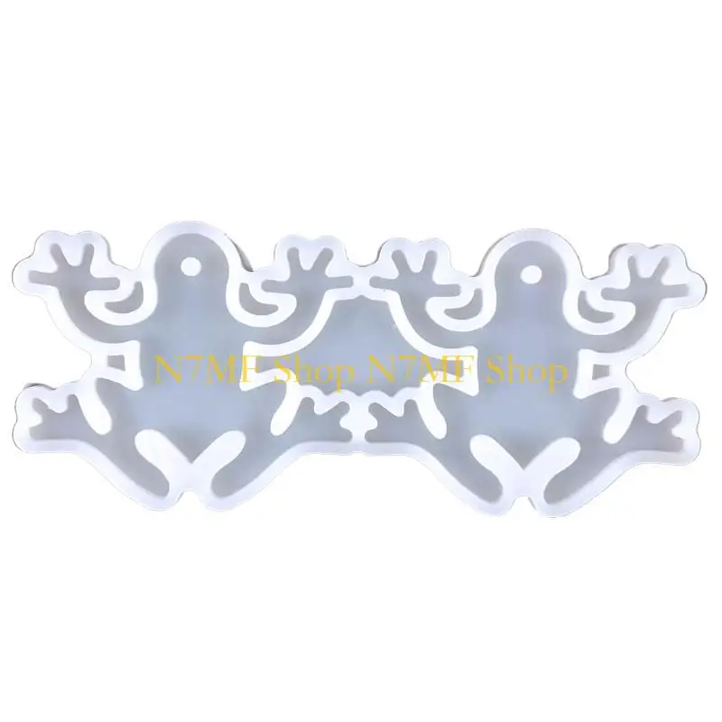 N7MF Turtles Frogs epoxy resin molds diy netlace المجوهر