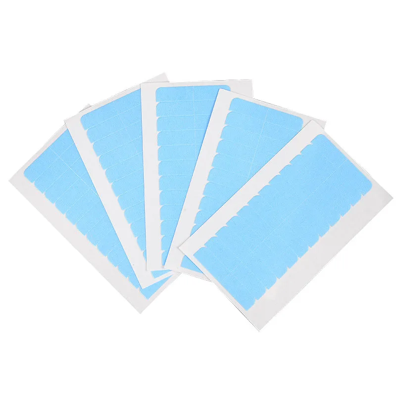 

Double Sided Adhesive Tape 3/5/10 Tabs Precut Green for Tape-in Hair Extension Replacement Waterproof Tape for Wigs