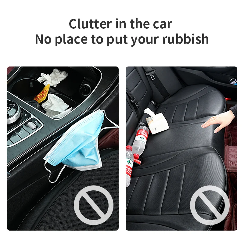 Leather Car Door Storage Organizer Trash Can Garbage Box For Changan CS75 CS35 CS15 CS55 CS95 CS85 CX70 EADO CX20 Alsvin