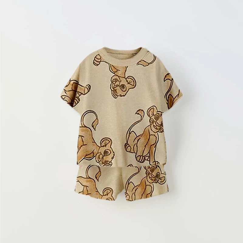 Cartoon Kids Set Mickey Mouse Gedrukt Kinderkleding T-shirt Shorts 2 stk/set Peuter Jongens Korte Mouwen Pak Kinderen Trainingspakken