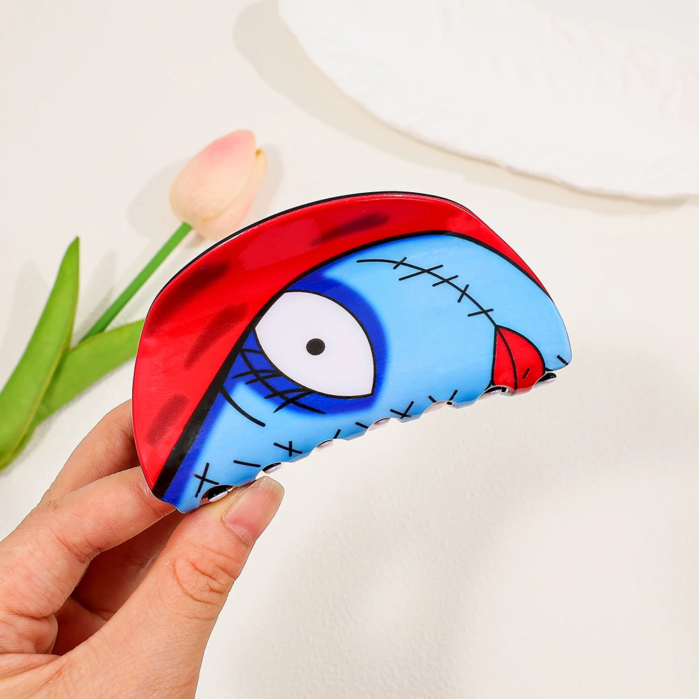 Artiglio dei capelli del personaggio del cartone animato Disney "Il Nightmare Before Christmas", un accessorio per capelli multifunzionale