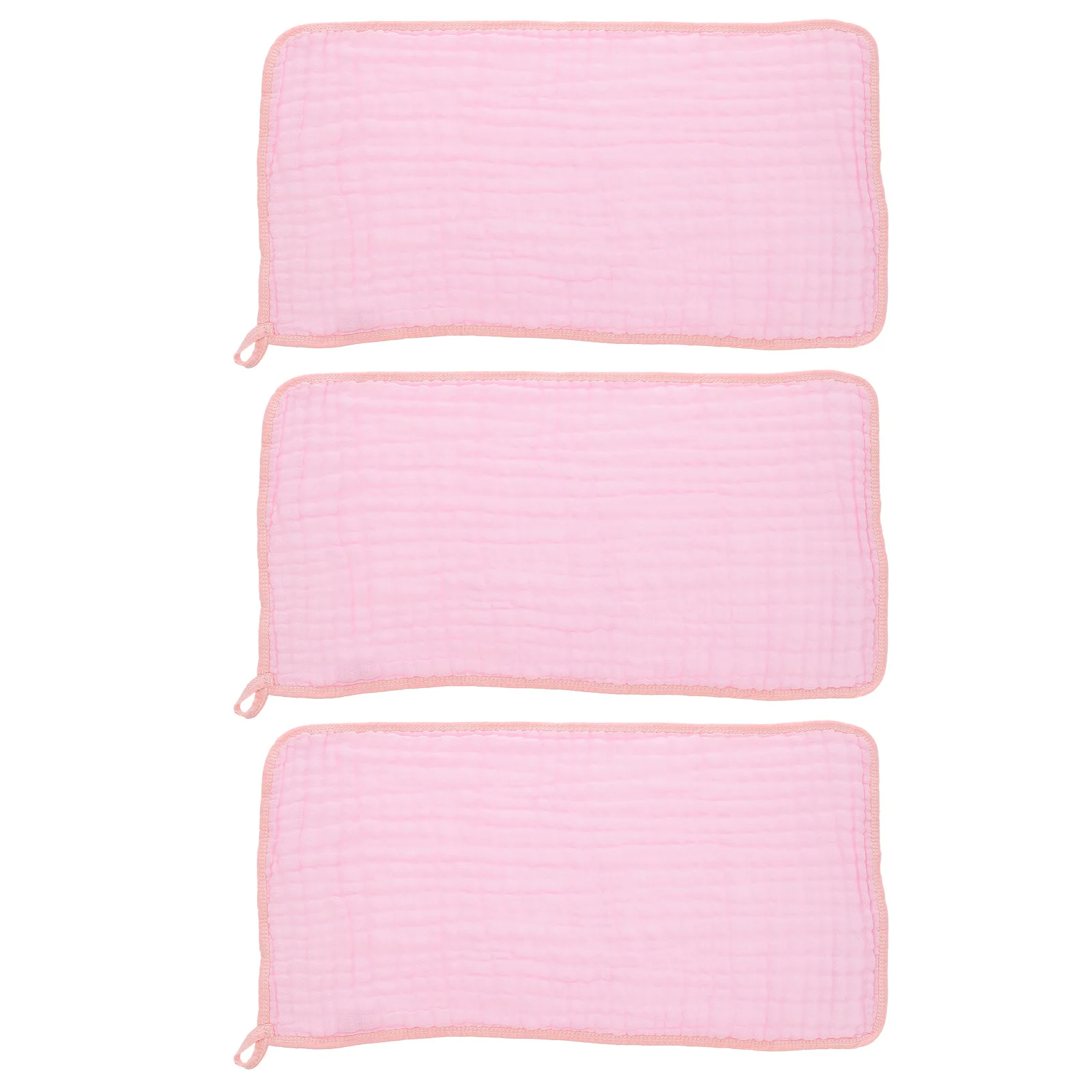 

3Pcs Infant Burp Cloths Absorbent Milk Drool Towels Full Shoulder Coverage Baby Necessity Burp Cloth Household Baby Cloth
