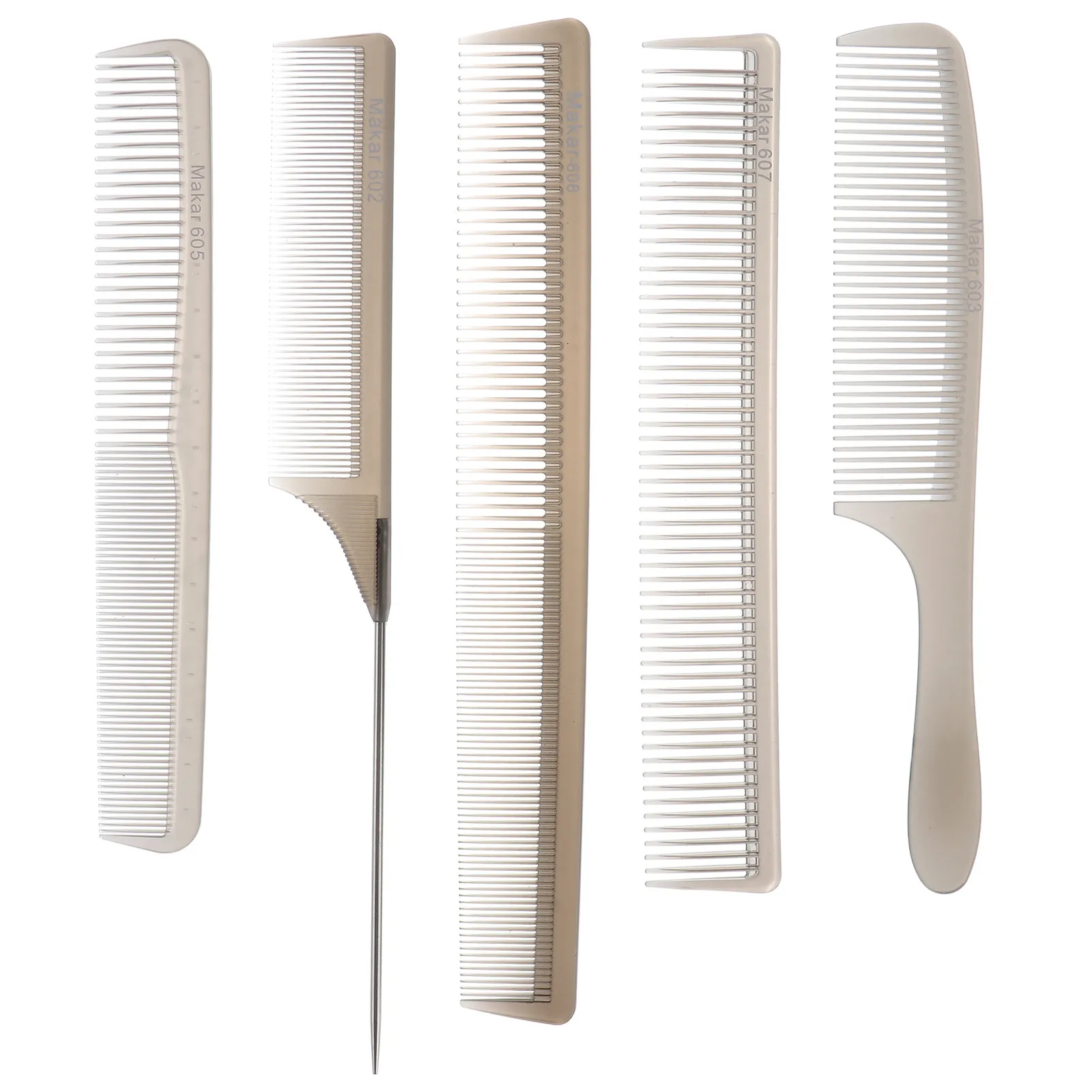 

Premium Hairdressing Comb Set Anti-Static Technology Polished Edges Comfort Grip for Easy Styling Hair Salon Home Use Haircut