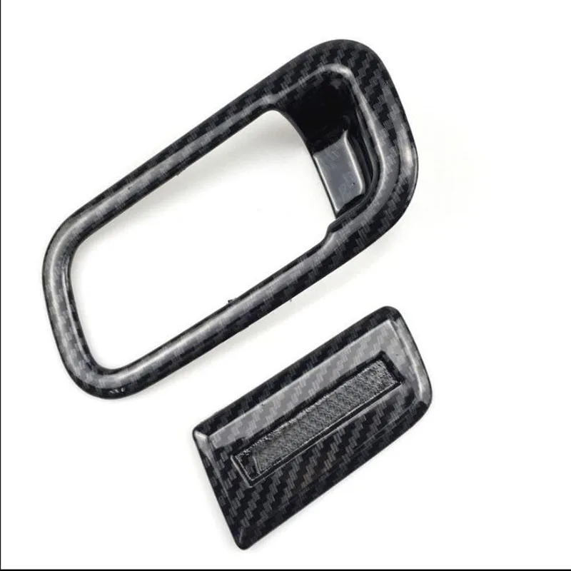 

Car interior modeling Carbon Fiber ABS Interior Storage Door Handle Cover Trim for Honda Accord 2018