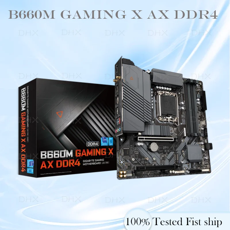 Intel 12th 13th 14th generation CPU Used For B660M GAMING X AX DDR4 ATX motherboard support Bluetooth WIFI 100% Teste Fully Work