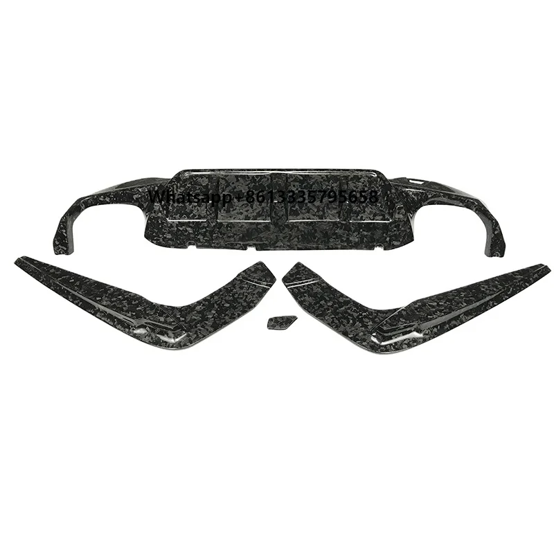 

3D Design Style Forged Carbon Fiber Rear Diffuser Lip for 5 Series M5 F90 2018-2019