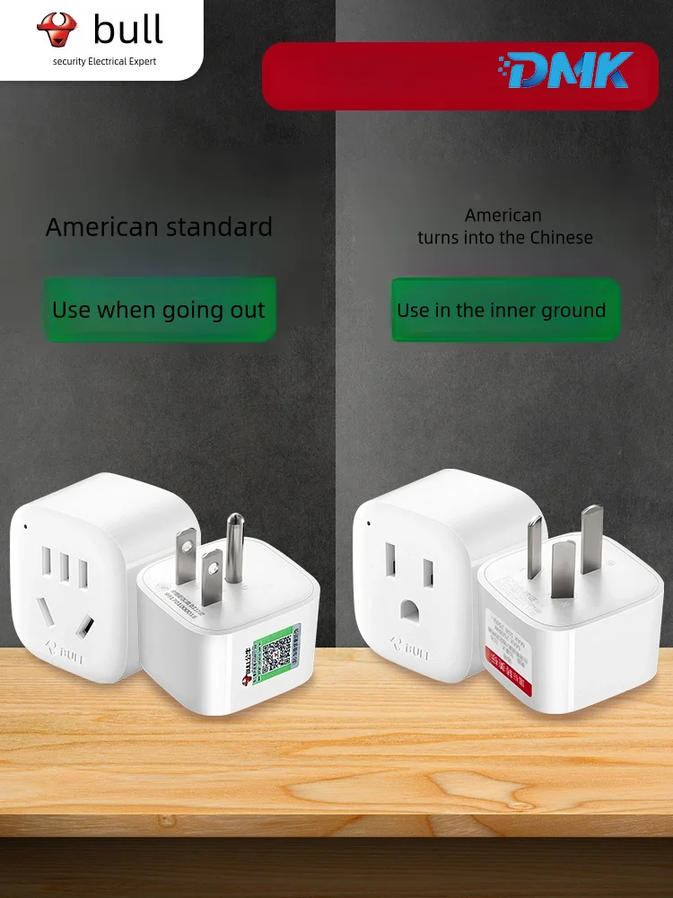 Imagem -03 - Bull Power Adapter Plug Eua para a China Converter Canadá México Japão