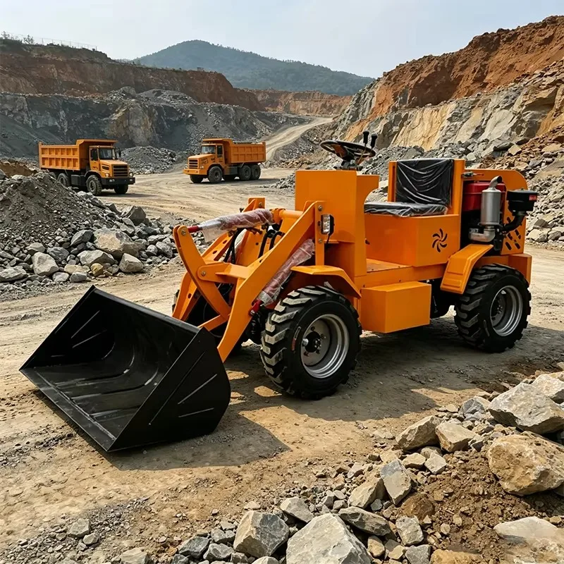 2026 Mini Loader diesel  Mini Loader Attachments  Suitable for Various Working Scenarios
