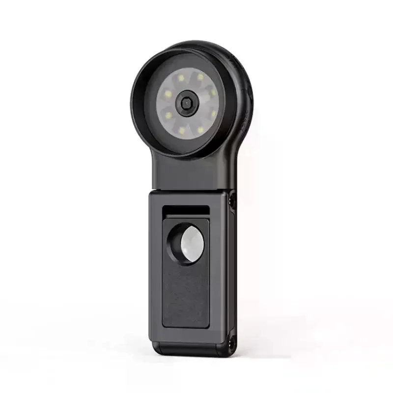 Autofocus 500X Digital Microscope with 8leds 2MP Coin Video Microscopes Foldable Magnifying Glass 2Inch for Electronics