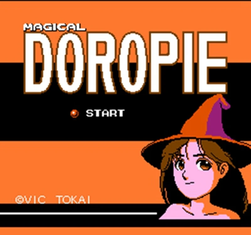 Magical Doropie 60 Pins English Version Game Cartridge for 8 Bit 60pin Game Console Region Free