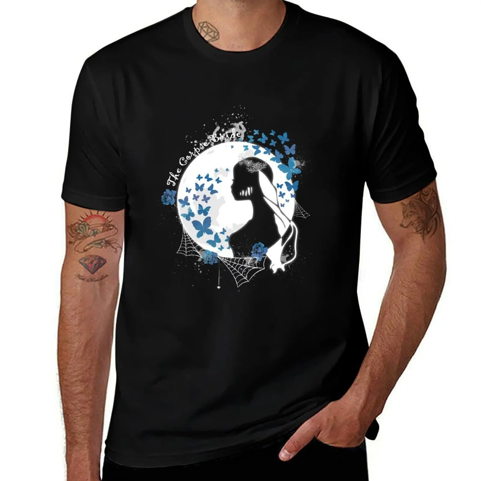

The bride in the moon T-Shirt Halloween Theme T-Shirt
