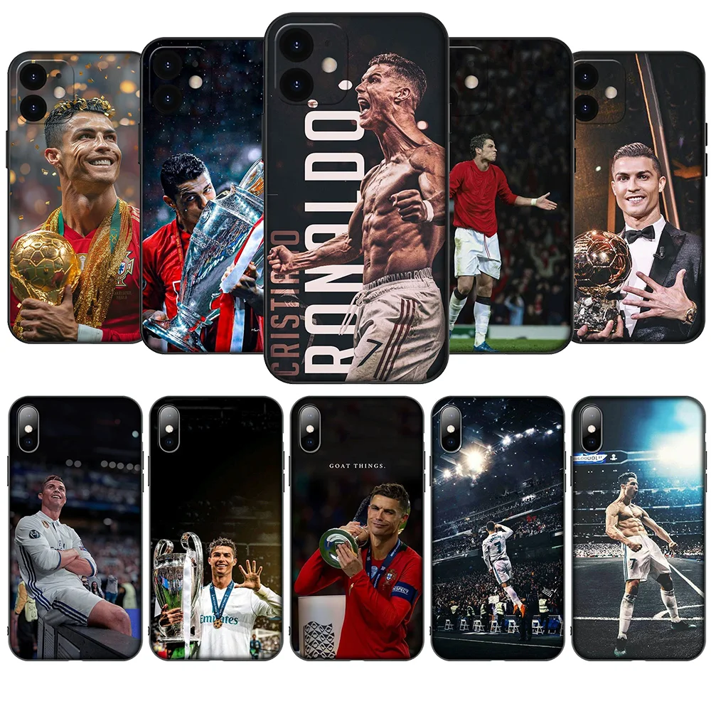 HA29 C-CR7 Soft Case for Huawei Mate 20 P20 P30 Y8P Y8S Y9S Y7A Y9A Y5P Lite Pro