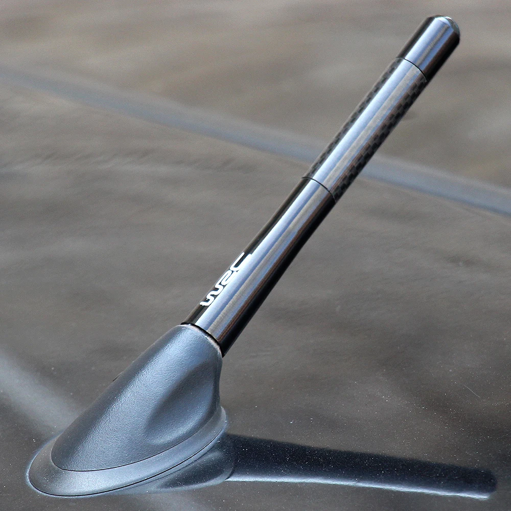 

4.7 inch Universal Black Carbon Fiber Short Car Roof Radio Aerial Mini fm Antenna Fit For Mini Cooper S JCW R55 R56 R57 R60