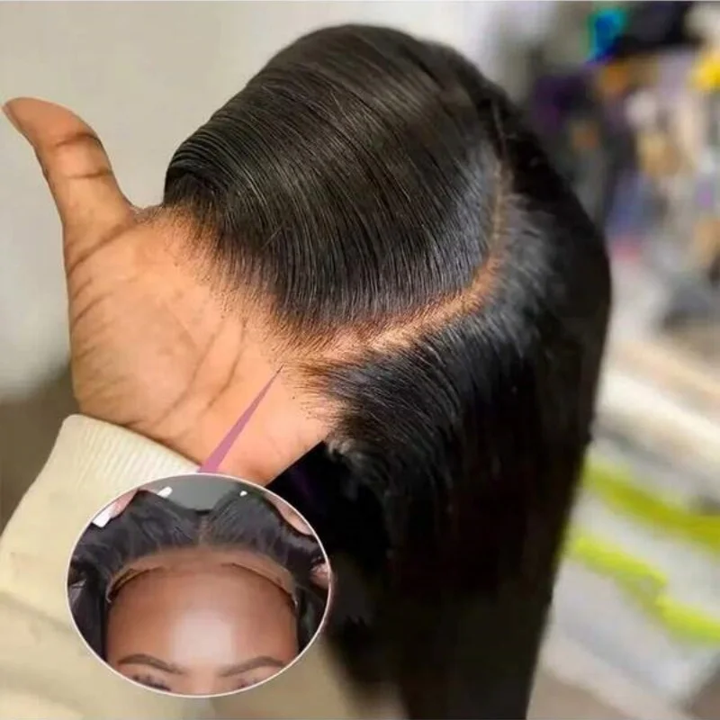 

Прямые бесклеевые парики Человеческие волосы 13x6 Парик фронтальной части шнурка Wear And Go 5x5 HD Парик фронтальной части шнурка Натуральный цвет Прямые парики из человеческих волос