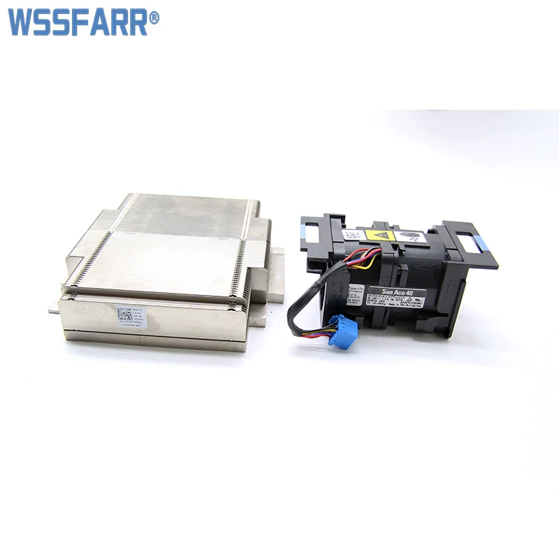 GY134 For DELL PowerEdge R610 Processor HeatSink TR995 0TR995 R610 CPU Kit Cooling Fan and Heatsink WP838 0WP838 RX874