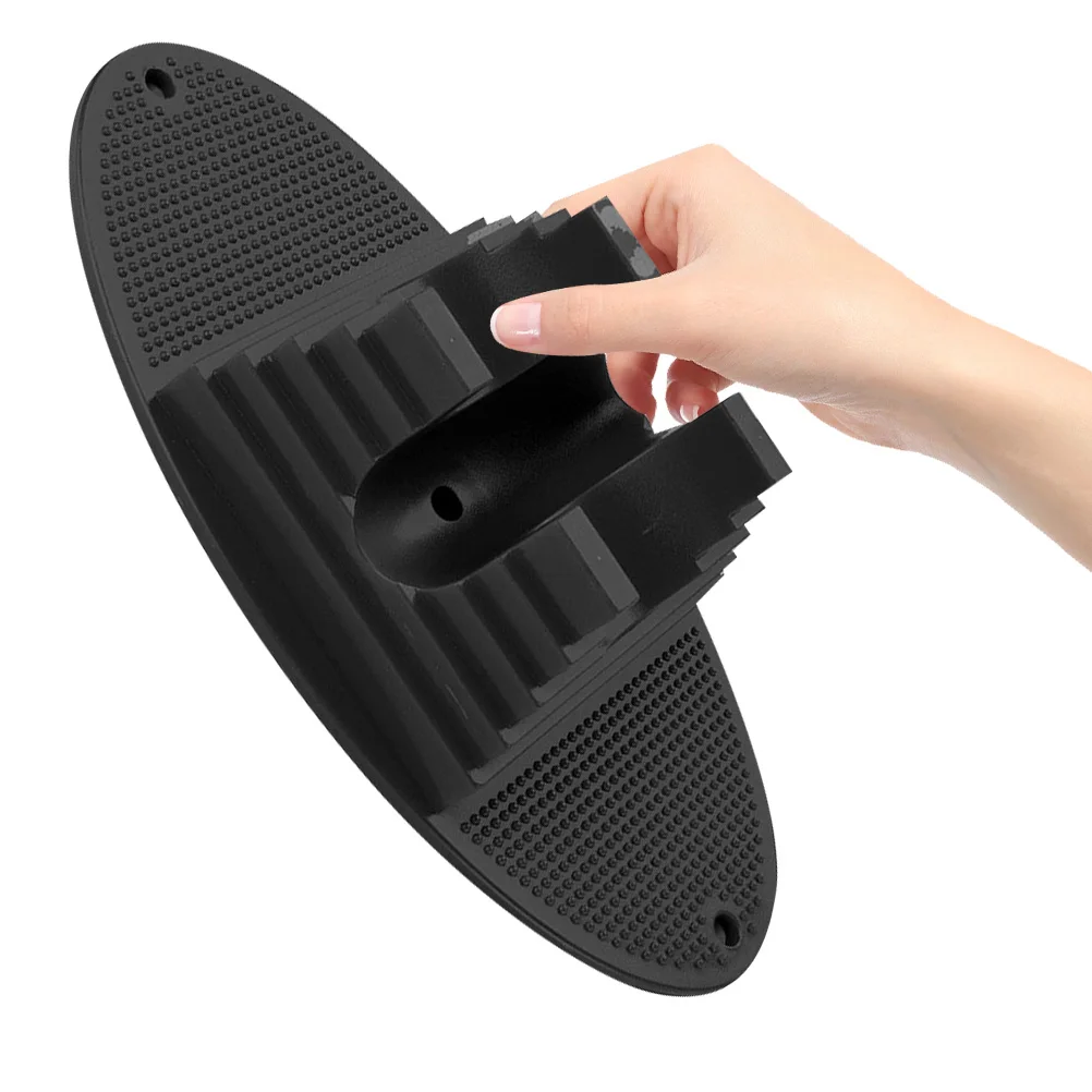 

Plastic Scooter Parking Rack Sturdy Wheel Storage Stand for Scooters Space Saving Organizer for Home Or Garage Use