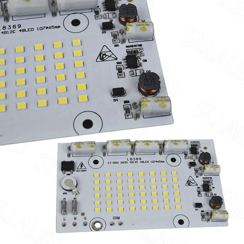 Led matris 220v Led boncuk 20W 50W 6000K SMD2835 matris Led cips süper parlak kapalı ev açık bahçe aydınlatması aksesuarları