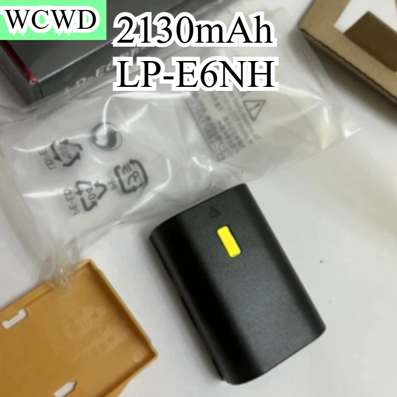 

5PCS 2130mAh LP-E6NH Is Suitable for Camera R5 R6 R 5D Mark 5DMarkIII 5DS R 6D Mark II Camera with Fully Decoded Lithium Battery