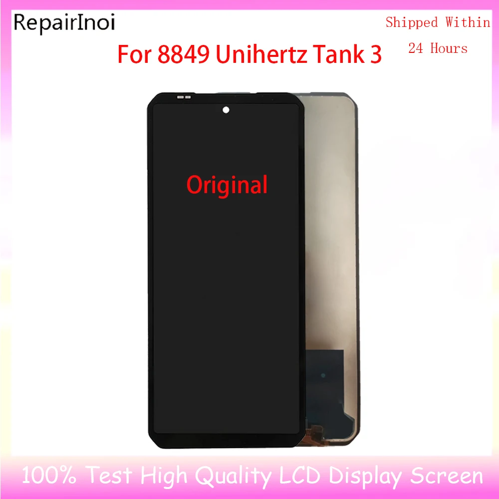 

Оригинальный ЖК-дисплей для Unihertz TANK 3 8849, ЖК-дисплей, деталь для замены