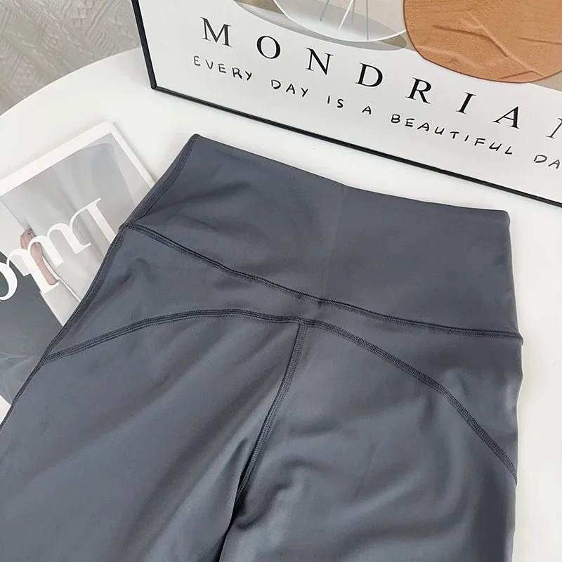 Yoga Sports Bell-bottoms Women High Waist Warm Pants No Awkward Line Show Height  Slimming Running Street Wear Tracksuit Pants