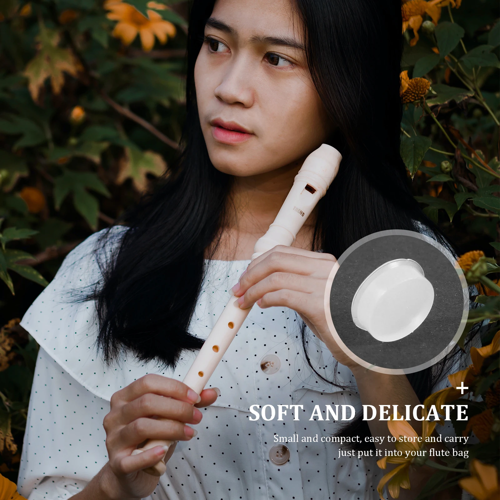 

25 Pcs Silicone Flute Plugs Transparent Beginner Hand Position Cover Holes Stopper Music Instrument Accessories
