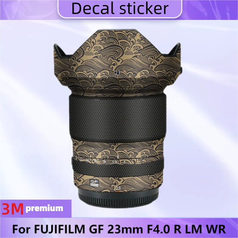 

For FUJIFILM GF 23mm F4.0 R LM WR Lens Sticker Protective Skin Decal Vinyl Wrap Film Anti-Scratch Protector Coat GF23 F\4