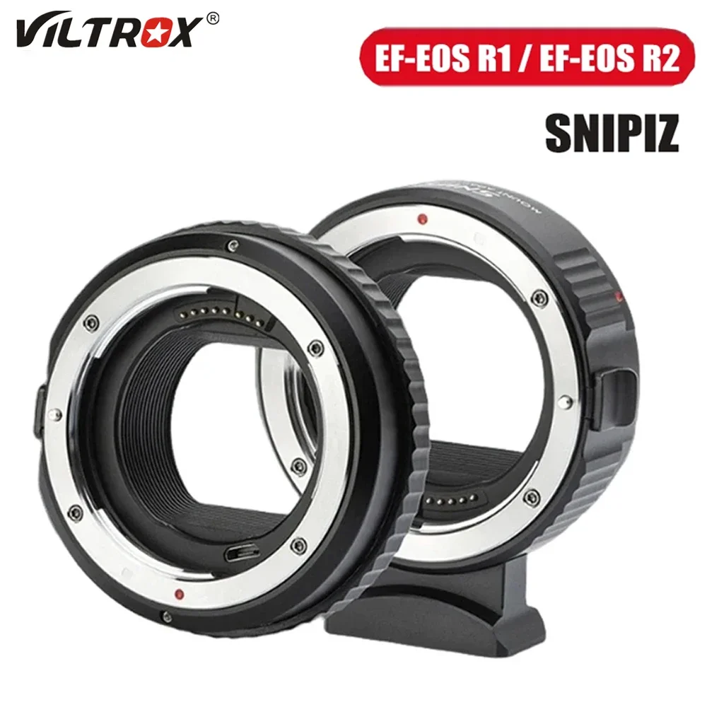 

Viltrox SNIPIZ EF-EOS R1 EF-EOS R2 Auto Focus Lens Adapter Ring For Canon EF EF-S Lens To Canon RF Camera EOS R RP R3 R5 R50 R6